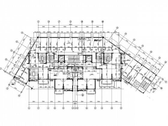 超高层商住建筑给排水CAD施工图纸（34层太阳能热水）(自动喷淋系统) - 1