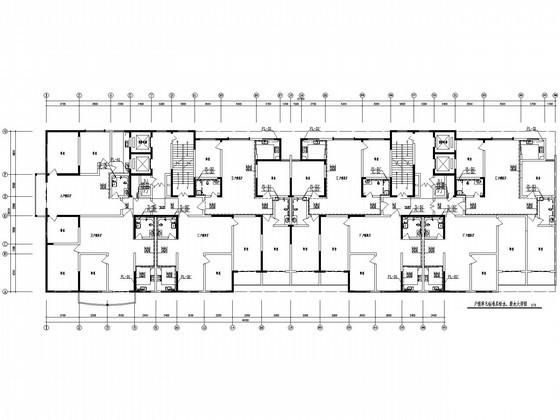 3.9万平25层商住建筑给排水CAD施工图纸 - 2