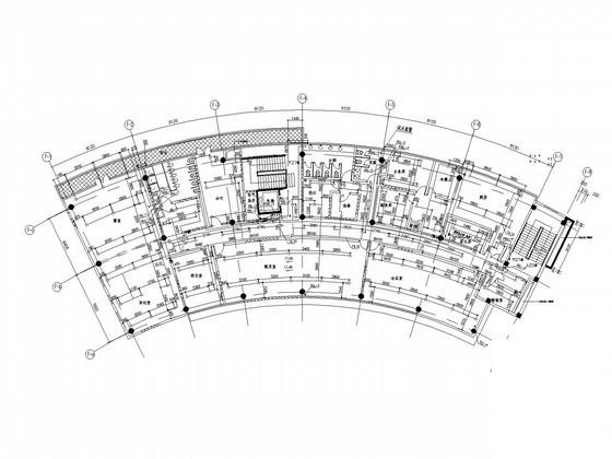 3层会所建筑给排水CAD施工图纸（游泳池按摩池）(卫生间大样图) - 2