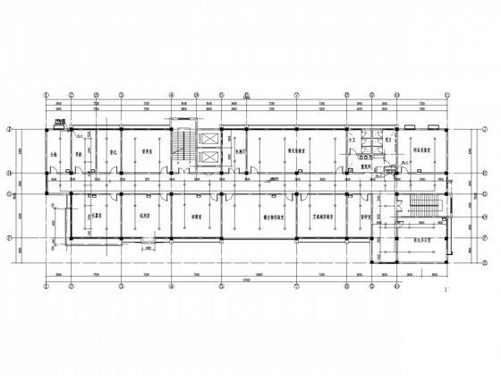 6层疾病防治中心建筑给排水CAD施工图纸 - 2