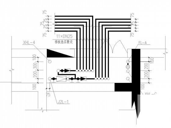 15层商住建筑给排水CAD施工图纸 - 3