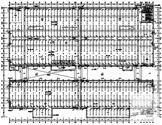 大型铸造车间电气设计CAD施工图纸 - 1