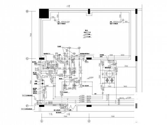 8层办公大楼建筑给排水CAD施工图纸 - 3