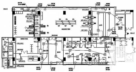 医院洁净区供应室电气设计CAD施工图纸 - 2