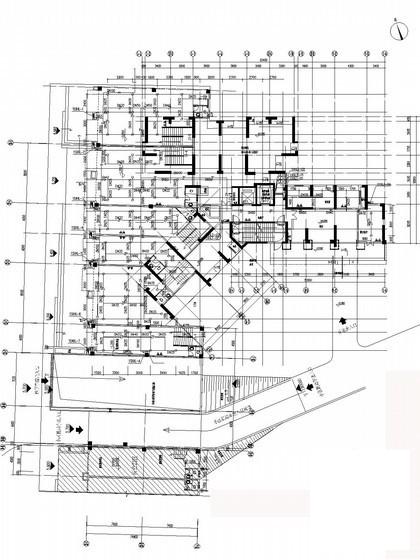 28层商住建筑给排水CAD施工图纸 - 1