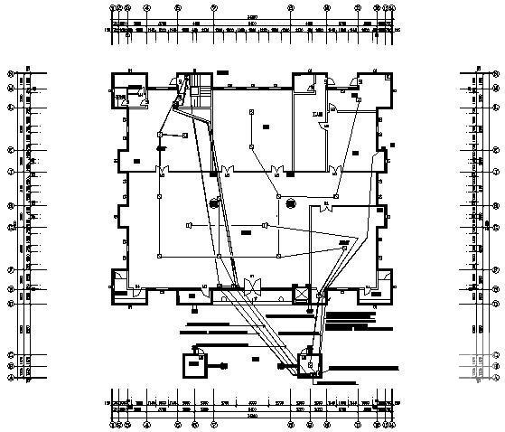 龙岗5层别墅电气设计CAD施工图纸(闭路电视监控) - 2