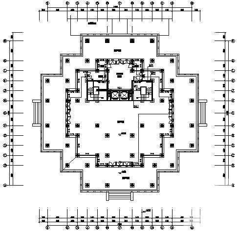 风景区7层楼阁电气设计CAD施工图纸(火灾自动报警) - 2