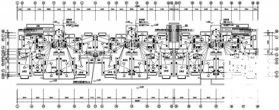 6层小区住宅楼电气设计CAD施工图纸 - 1