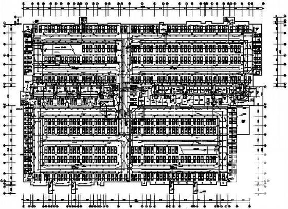 一类地下汽车库电气设计CAD施工图纸(火灾自动报警) - 2
