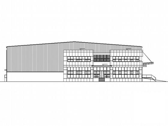 单层砌体结构仓储楼项目建筑扩初图纸（3、4号楼） - 1