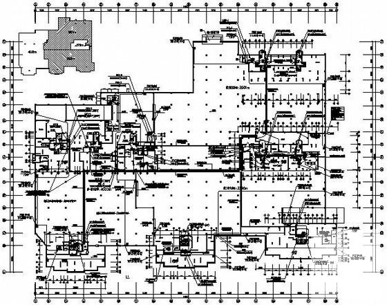 高层住宅楼地下车库电气设计CAD施工图纸 - 2