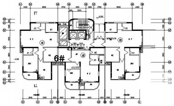 高层住宅楼地下车库电气设计CAD施工图纸 - 4