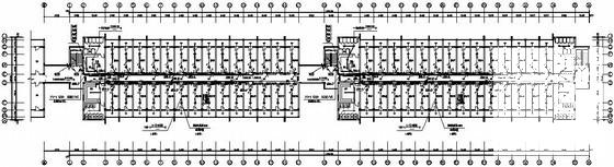 6层小学宿舍和活动中心电气设计CAD施工图纸 - 2