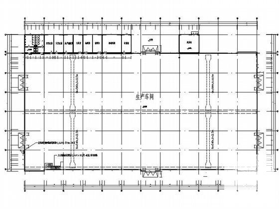 公司单层生产厂房建筑方案设计图纸(卫生间大样) - 3