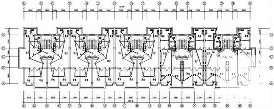 6层公寓住宅楼电气设计CAD施工图纸 - 1