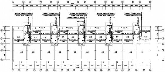 6层公寓住宅楼电气设计CAD施工图纸 - 3