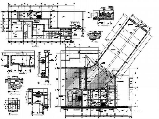 小区地下室人防建筑CAD图纸 - 2