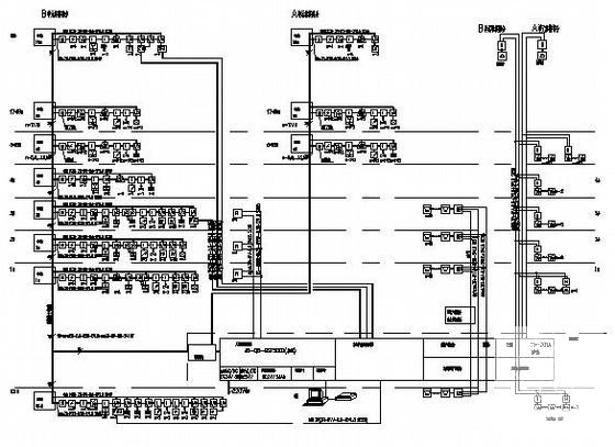 19层一类高层住宅楼消防电气设计CAD施工图纸 - 3