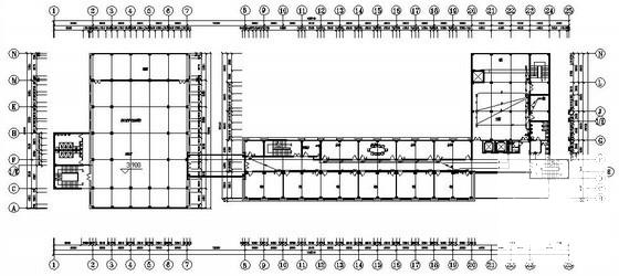7层交警支队综合办公用房电气CAD施工图纸 - 2