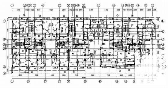商住楼电气设计CAD施工图纸(混凝土楼板) - 4