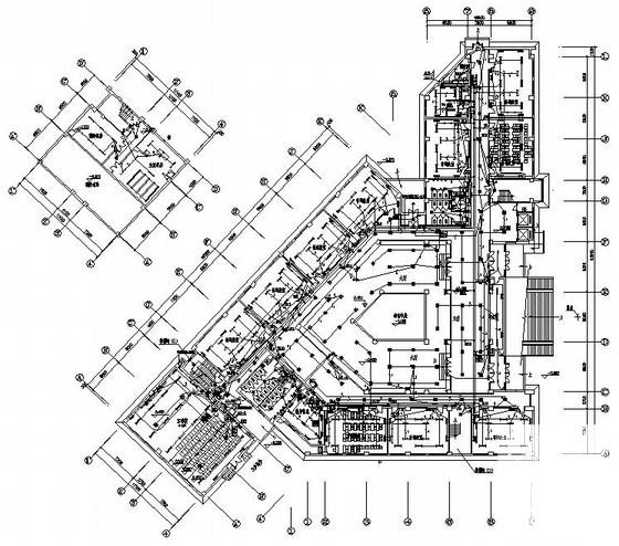 6层框架结构教学楼电气设计CAD施工图纸(综合布线系统) - 2