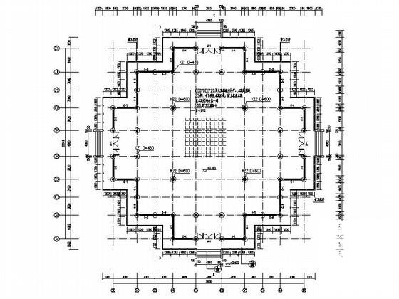 仿古建两层佛堂建筑施工CAD图纸 - 3