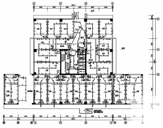 18层剪力墙结构住宅楼电气设计CAD施工图纸(高低压配电系统) - 1