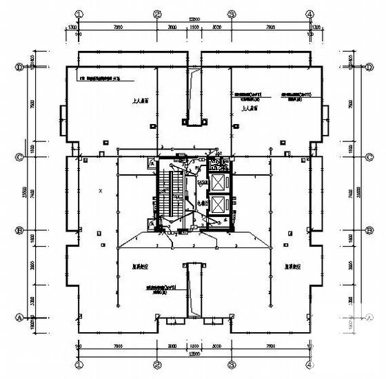 18层剪力墙结构住宅楼电气设计CAD施工图纸(高低压配电系统) - 3