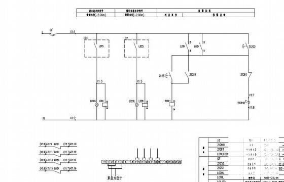 水泥厂循环泵站电气设计CAD施工图纸(动力系统) - 4
