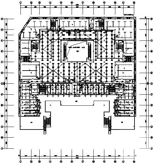 地上6层商场电气设计CAD图纸（二级负荷）(综合布线系统) - 4