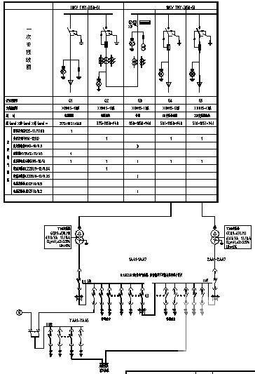 医院病房楼电气设计CAD图纸(高压配电系统) - 4