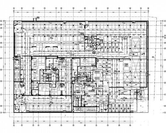 多层商业及高层办公电气设计CAD施工图纸（地下车库附计算书） - 2