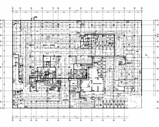 多层商业及高层办公电气设计CAD施工图纸（地下车库附计算书） - 3
