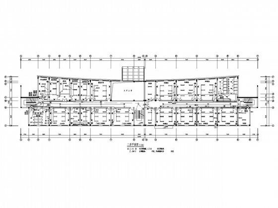 4层办公楼电气设计CAD施工图纸（人防节点大洋） - 1