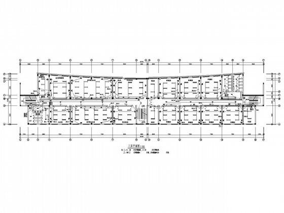 4层办公楼电气设计CAD施工图纸（人防节点大洋） - 3