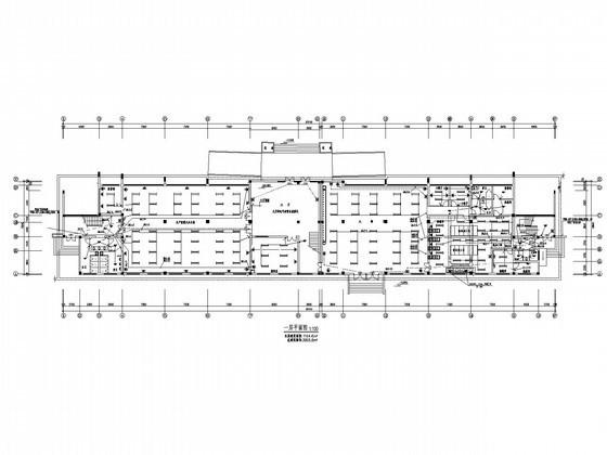 4层办公楼电气设计CAD施工图纸（人防节点大洋） - 4