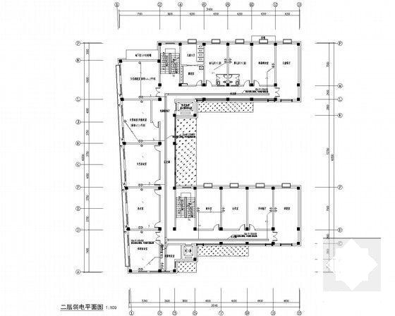 多层儿童福利中心电气设计CAD施工图纸（人防） - 5