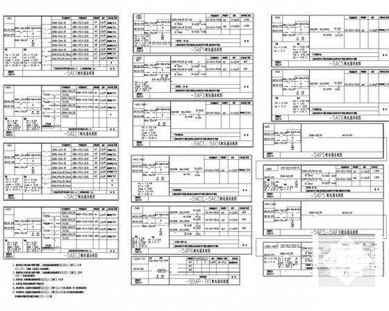 小区地下室人防电气设计CAD施工图纸(火灾自动报警系统) - 5