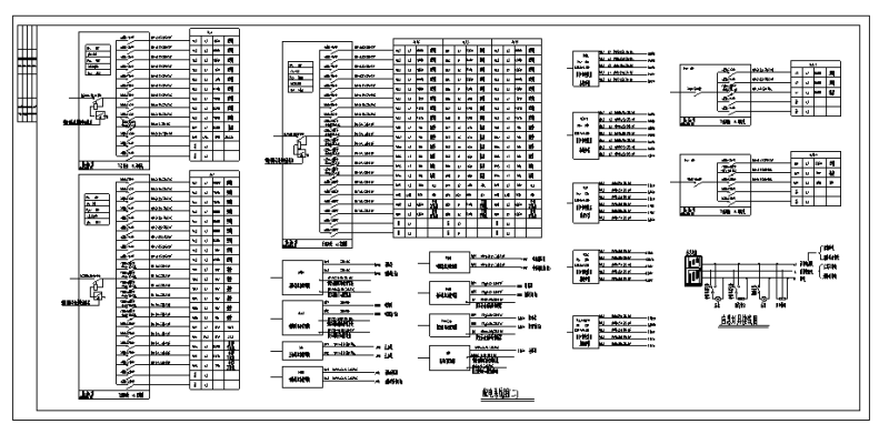 三甲知名医院电气设计图纸（高65.9米）(联动控制系统) - 3