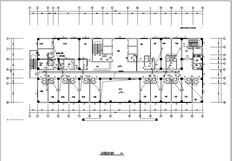 三甲知名医院电气设计图纸（高65.9米）(联动控制系统) - 5
