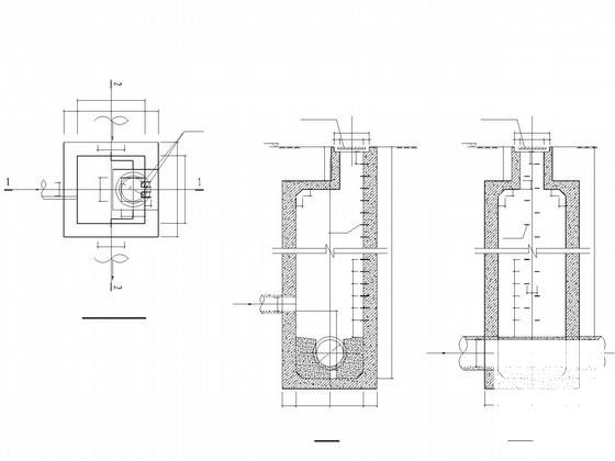 污水管网给排水结构CAD施工图纸（设计说明）(钢筋砼检查井) - 3