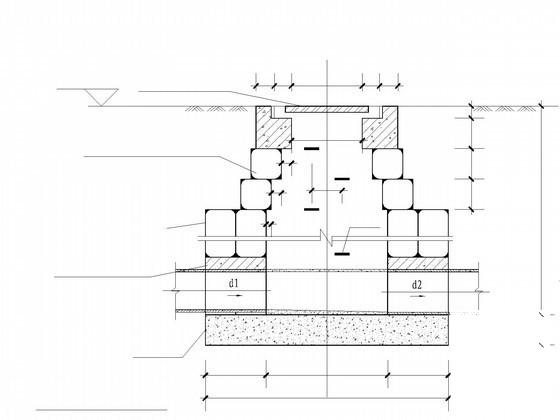 污水管网给排水结构CAD施工图纸（设计说明）(钢筋砼检查井) - 4