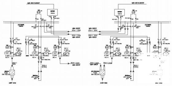 电厂主厂房220V直流系统电气设计CAD施工图纸 - 3