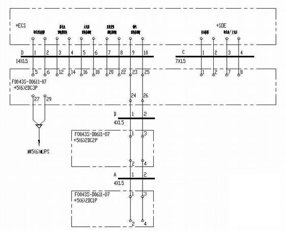 电厂主厂房220V直流系统电气设计CAD施工图纸 - 4