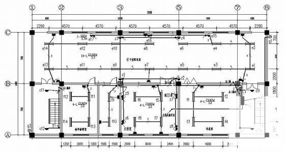35KV降压站电气设计CAD施工图纸(高压开关柜) - 4