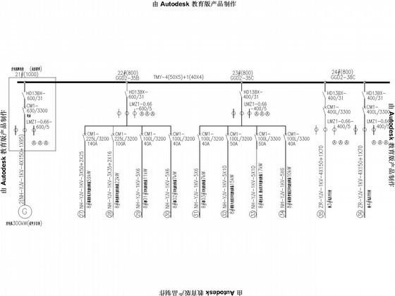 卫校9层教学综合楼电气CAD施工图纸(火灾自动报警) - 3