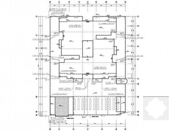 14层二类高层商住楼电气CAD施工图纸(联动控制系统) - 5