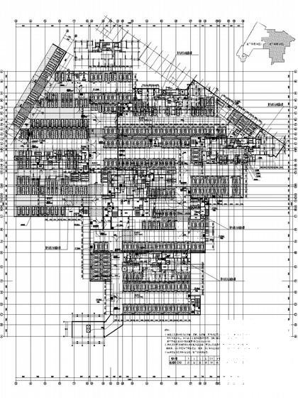 18层住宅楼建筑给排水CAD施工图纸（人防地下室） - 1