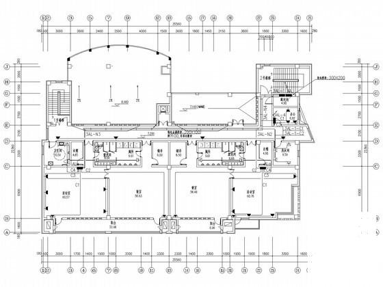 3层幼儿园电气设计CAD施工图纸 - 2