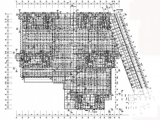 18层住宅楼小区给排水CAD施工图纸（地下商业用房太阳能热水系统） - 1